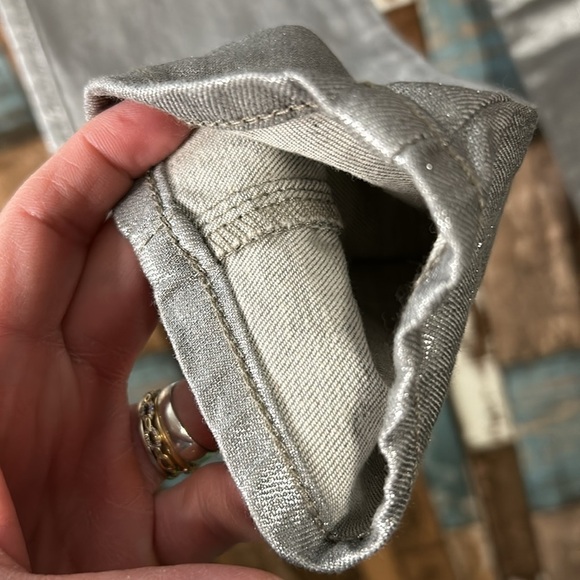 SIWY Los Angeles Hanna the singer not the song metallic jeans - Picture 9 of 16